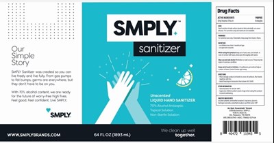 Smply 70 Liq Un 64oz